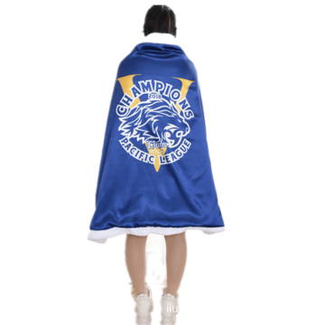 ins hot Sale Christmas Cloak Party Costume blue Cloak blanket Cosplay Costume For Perform